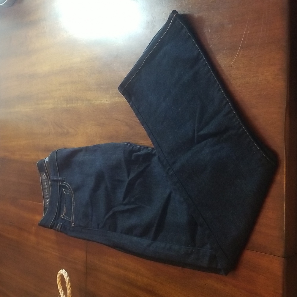 Used Armani Exchange Skinny Boot jeans.